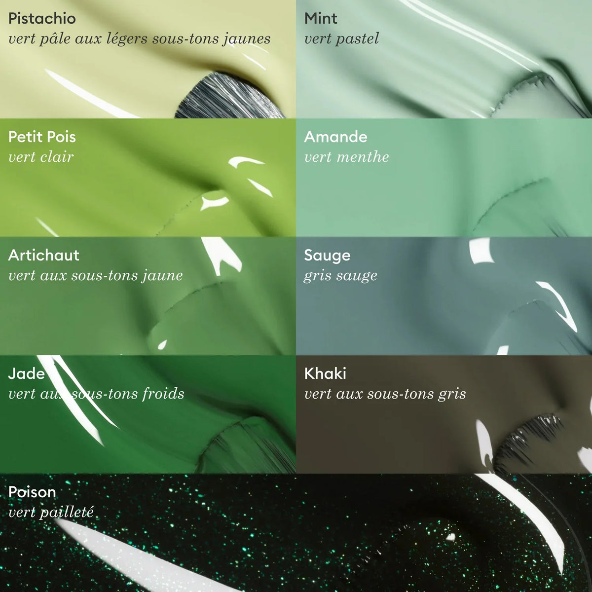Green lak Pistachio