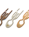 Nº1 HAIRPIN | Milano Collection | Mochaccino, Cream White & Smooth Caramel