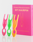 Nº1 HAIRPIN Ibiza Collection | Tangerine Orange, Strawberry Pink & Apple Green