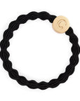 by Eloise London Gold Letter Charm Black