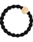 by Eloise London Gold Letter Charm Black