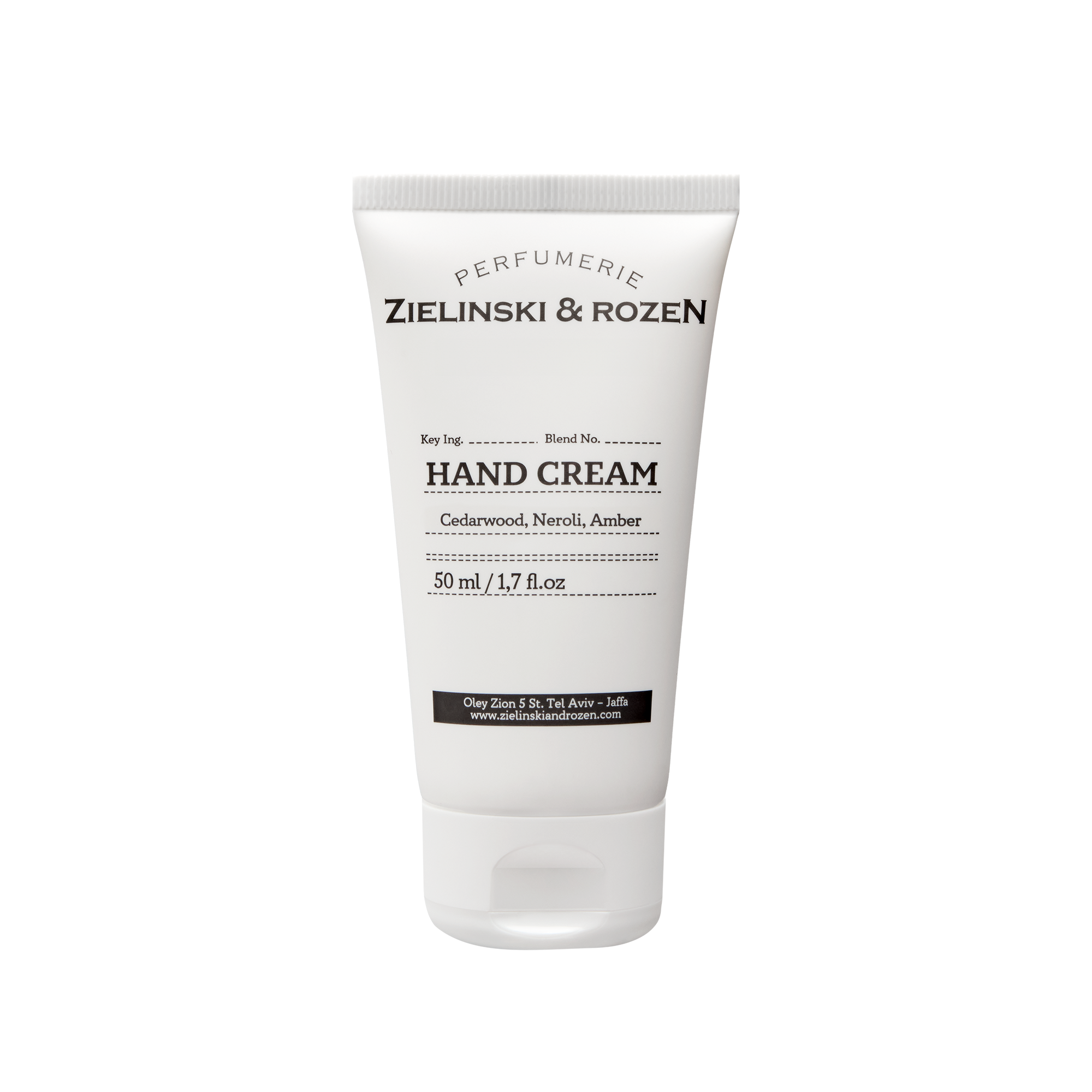 Zielinski &amp; Rozen | Hand cream  Cedarwood, Neroli, Amber 50 ml