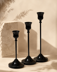 SIROV Black Candle Holder