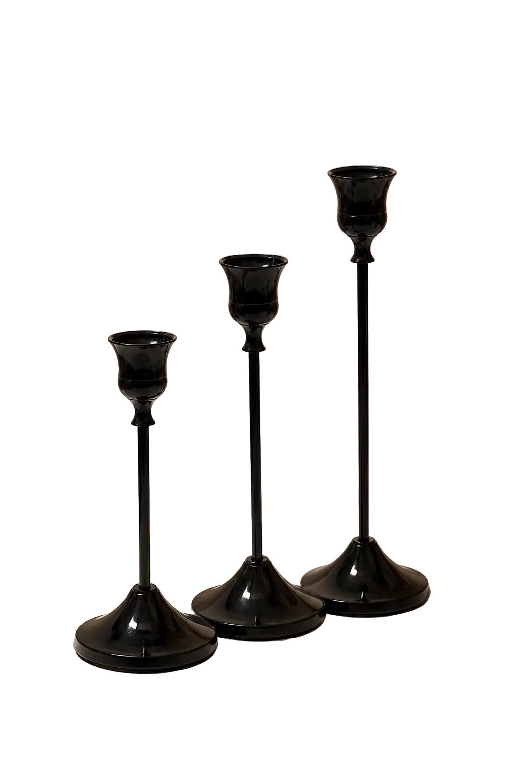 SIROV Black Candle Holder