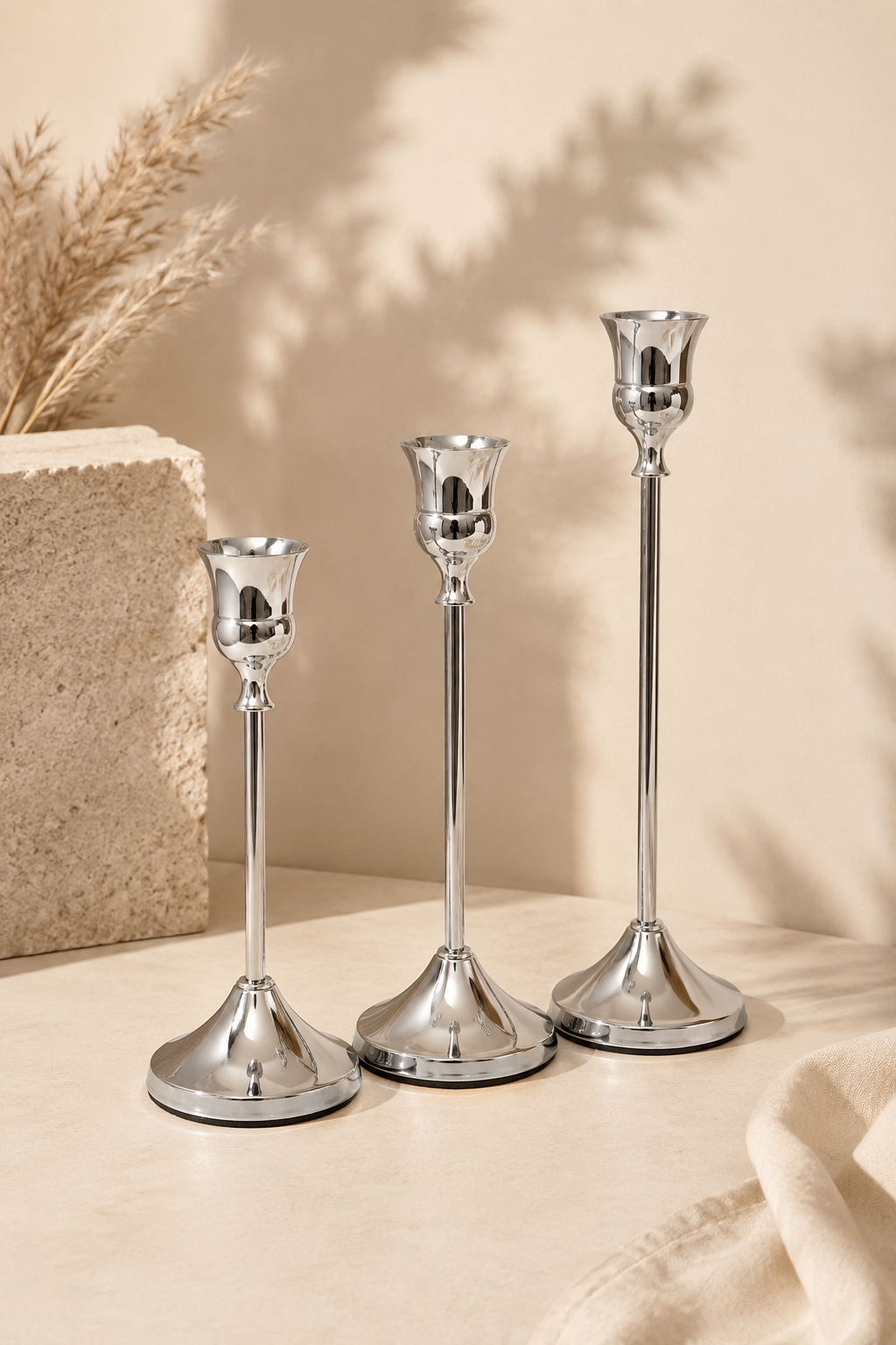 SIROV Silver Candle Holder