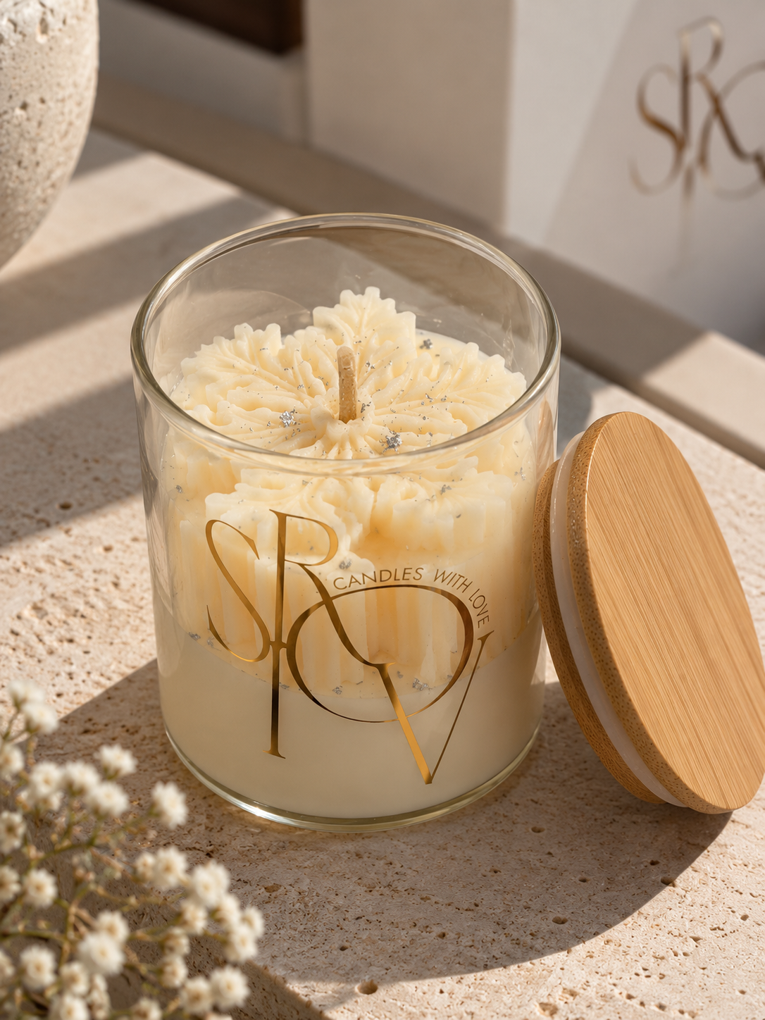 SIROV | Snowflake Candle 110 g