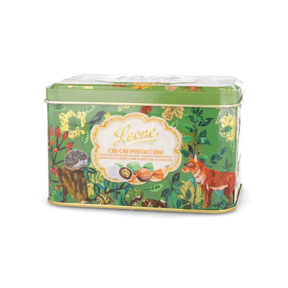 Leone 1857 Nathalie Lété dárková dóza s pralinkami Cri Cri Pistacchio