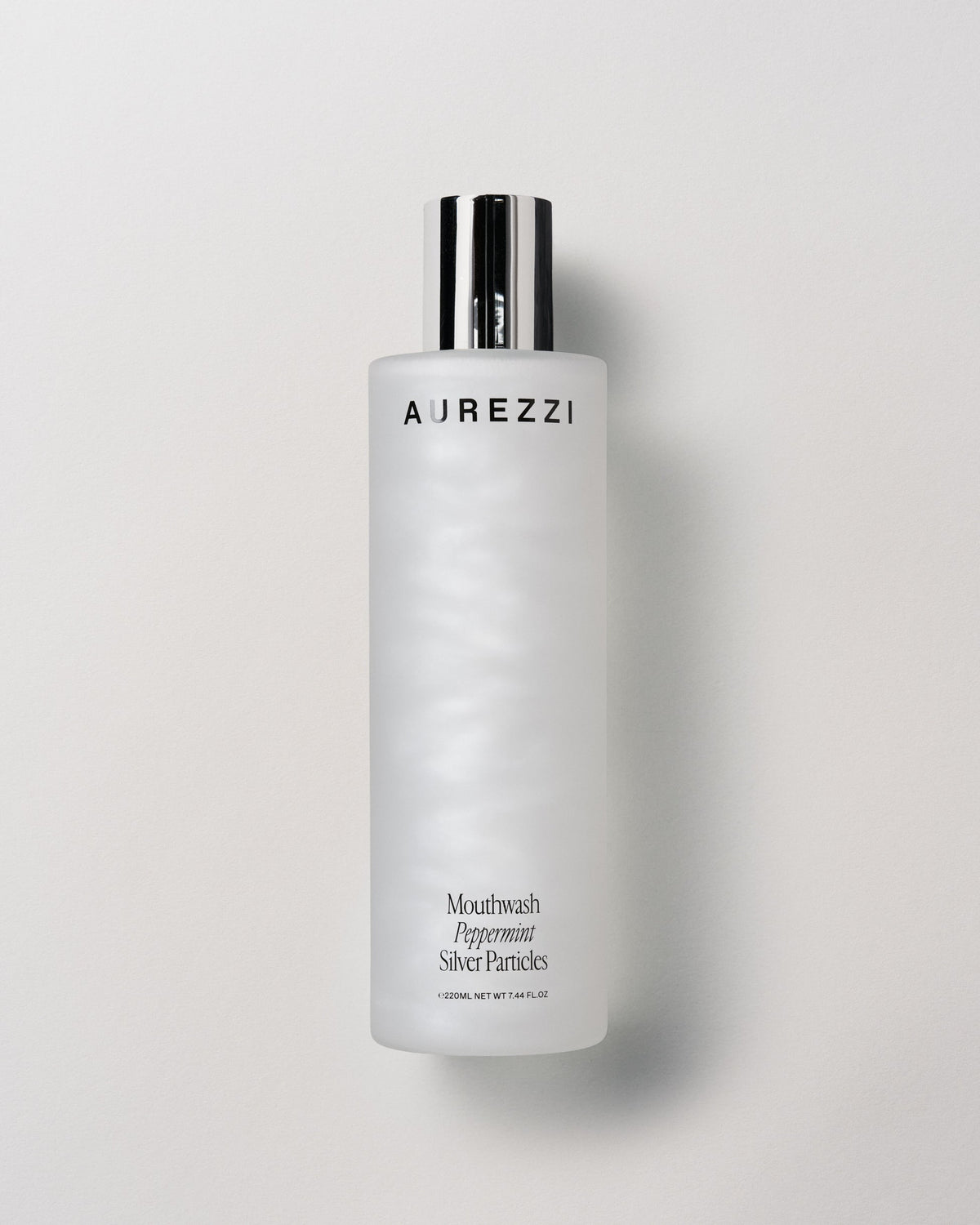 AUREZZI Mouthwash Silver Stříbrná ústní voda s mátou pro antibakteriální péči