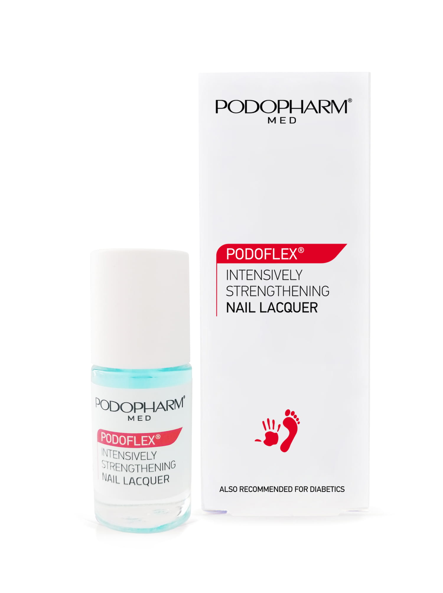 PODOPHARM PODOFLEX intenzivní posilující lak na nehty - 9ml