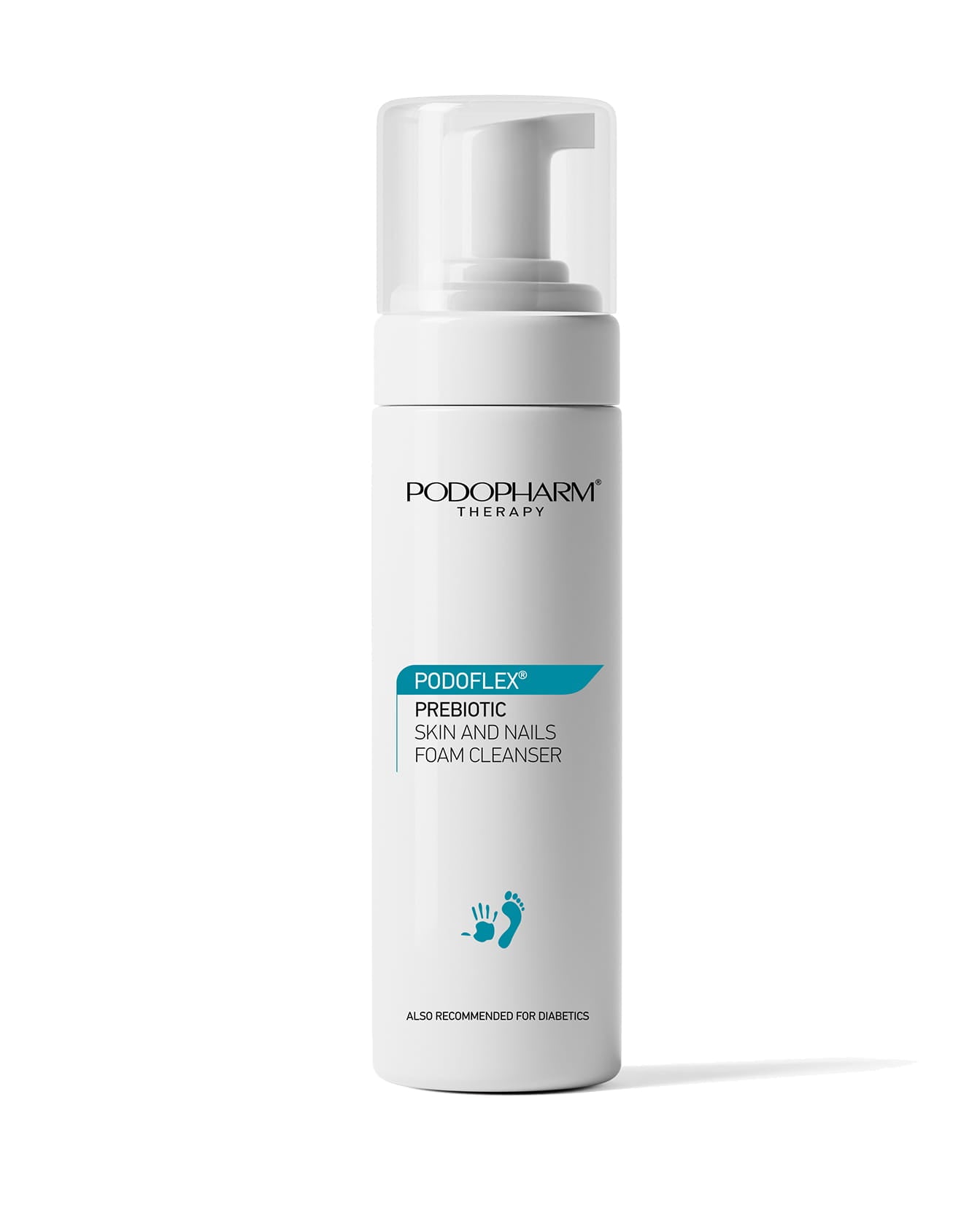 PODOPHARM PODOFLEX prebiotická čistící pěna na kůži a nehty 150ml