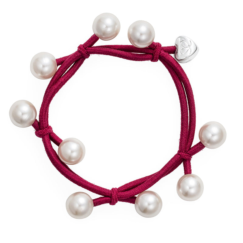 pearl cluster burgundy