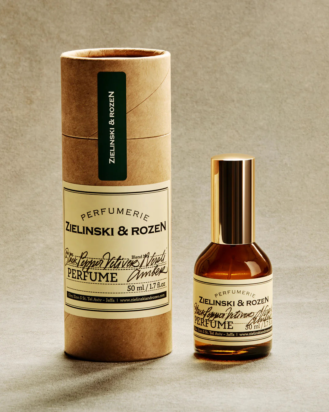 Zielinski &amp; Rozen Perfume Black Pepper, Vetiver, Neroli, Amber