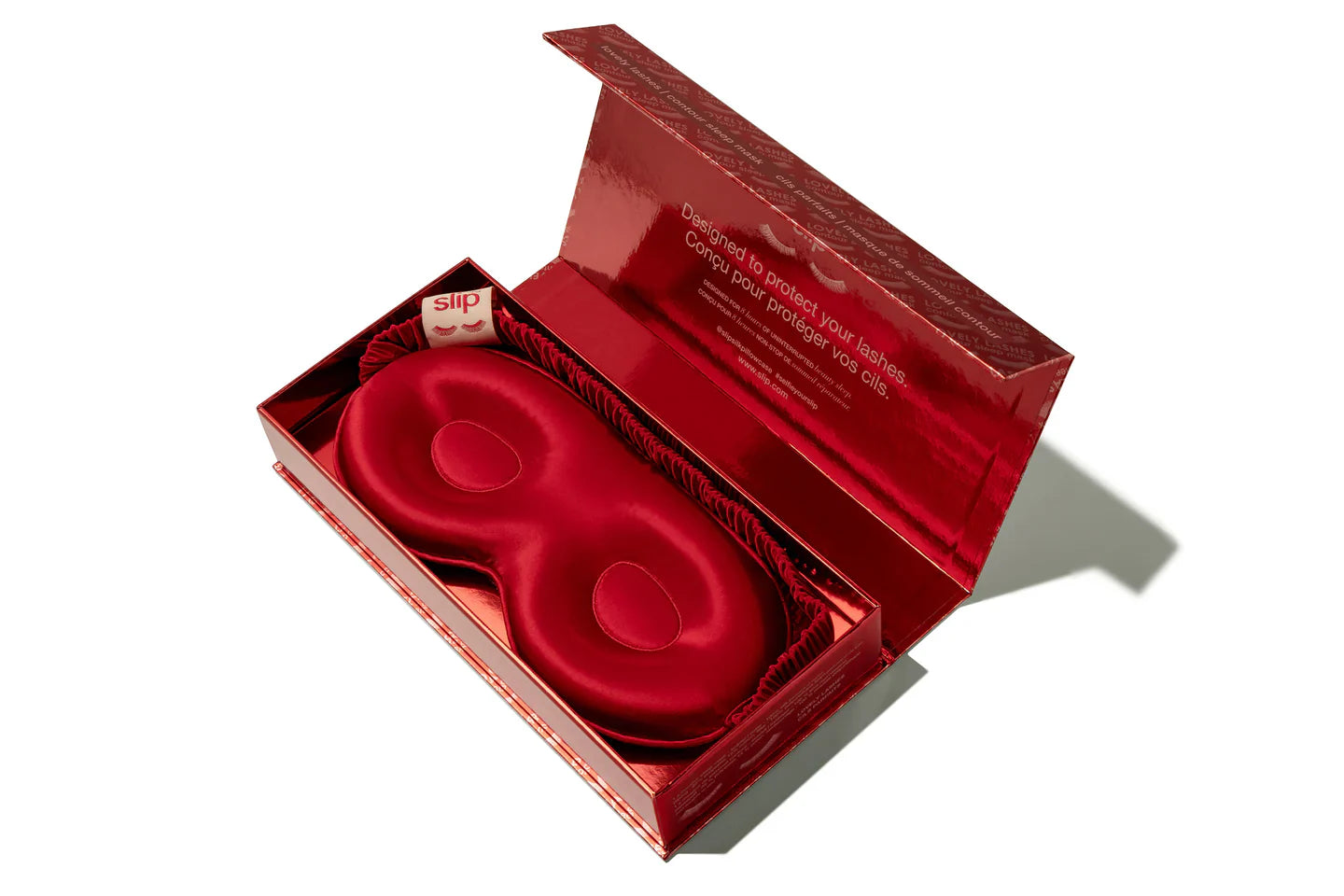 SLIP Silk Contour Sleep Mask Scarlet