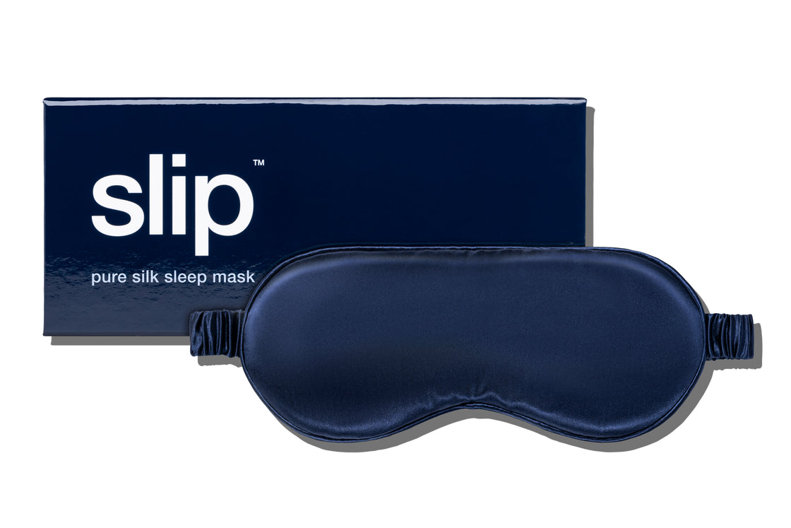 SLIP Silk Sleep Mask Navy 