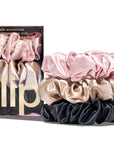SLIP Large Scrunchies Multi 3x