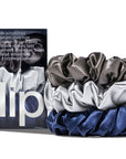 SLIP Large Scrunchies Midnight 3x