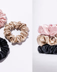 SLIP Large Scrunchies Multi 3x