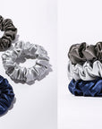 SLIP Large Scrunchies Midnight 3x