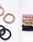 SLIP Skinny scrunchies Multi 6x