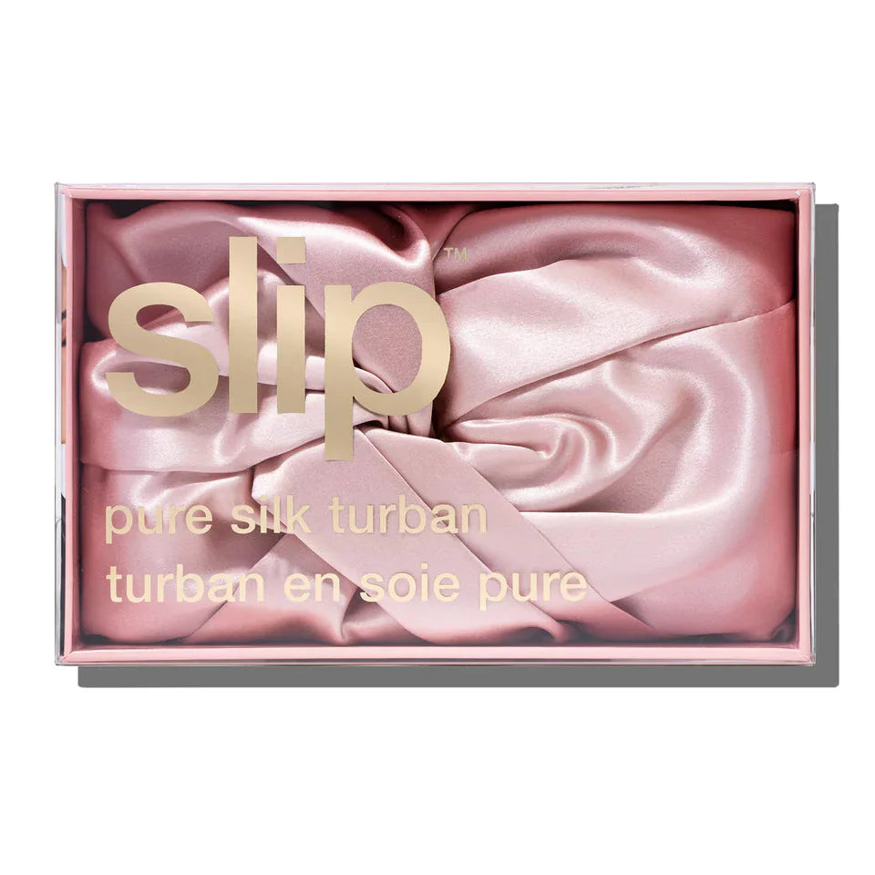 SLIP Silk Turban Pink