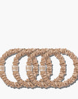 SLIP Skinny Scrunchies Blonde 4x