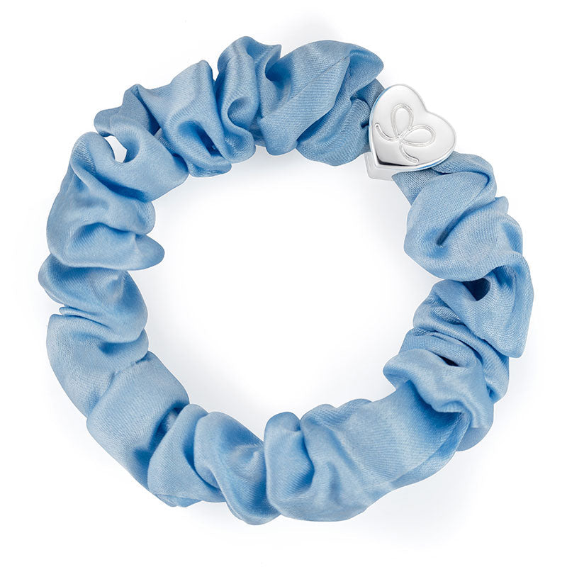 scrunchie sky blue