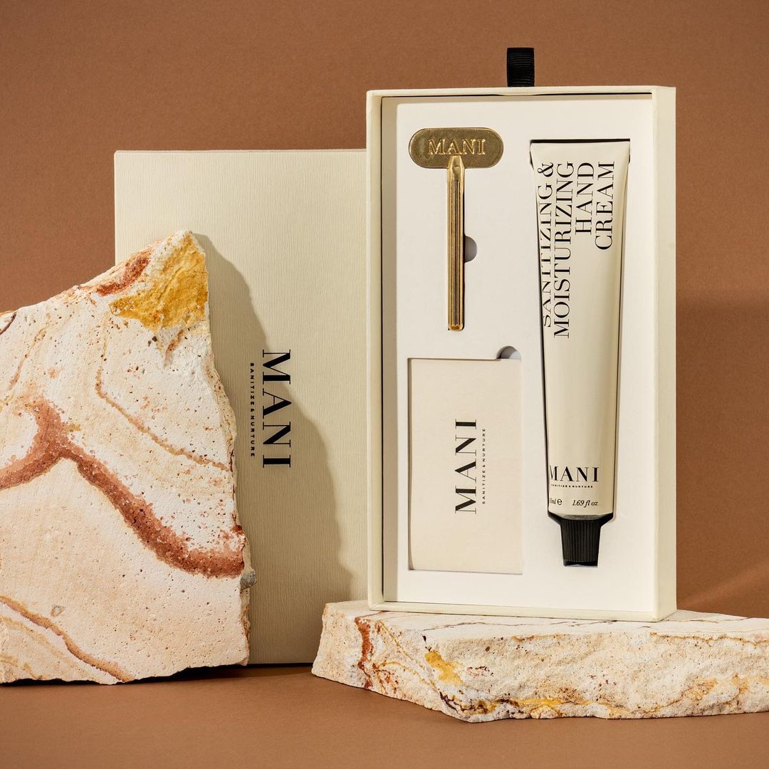 MANI Sanitizing &amp; Moisturizing Hand Cream Set 50 ml