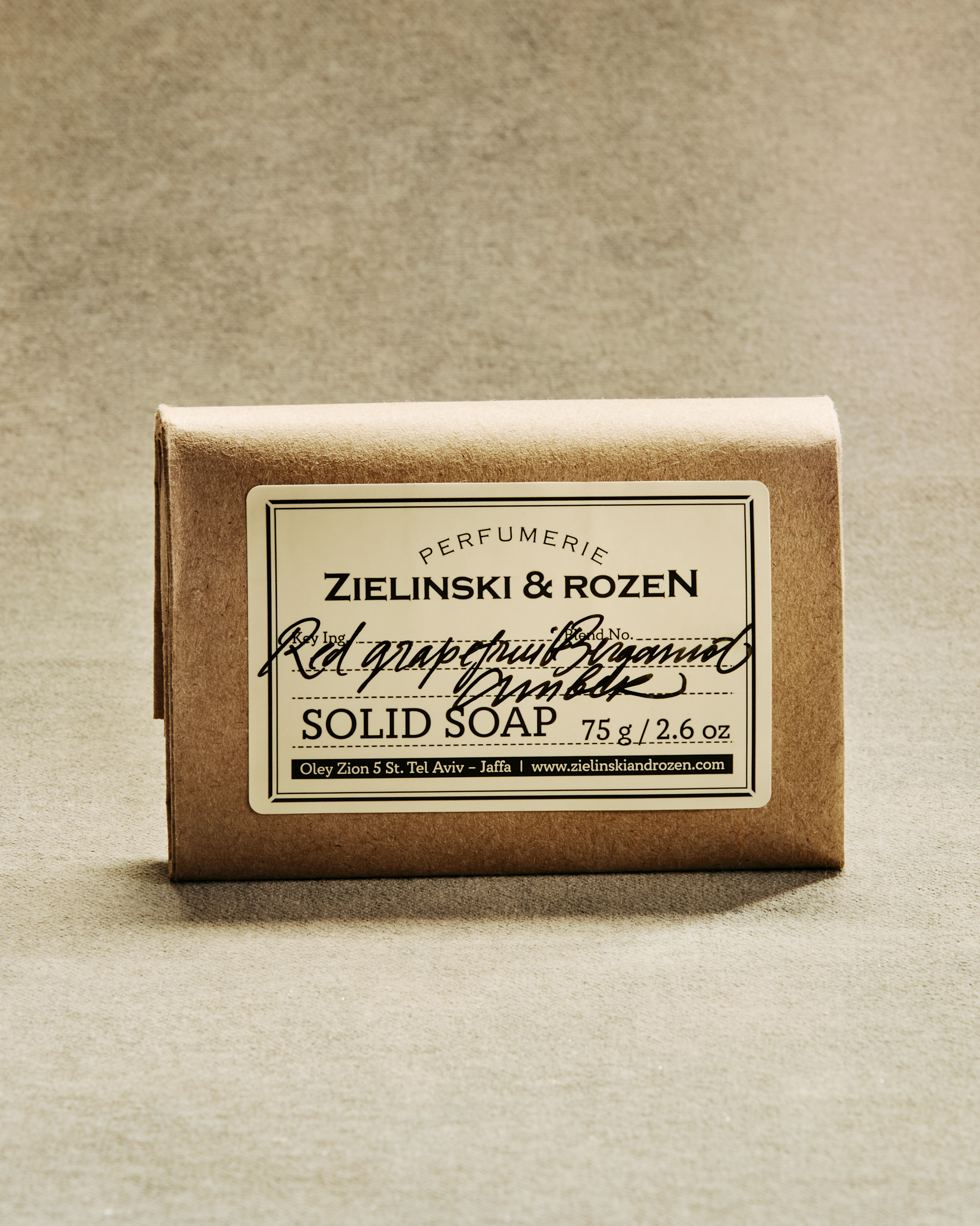 Zielinski &amp; Rozen | Solid Soap Red grapefruit, Bergamot, Amber