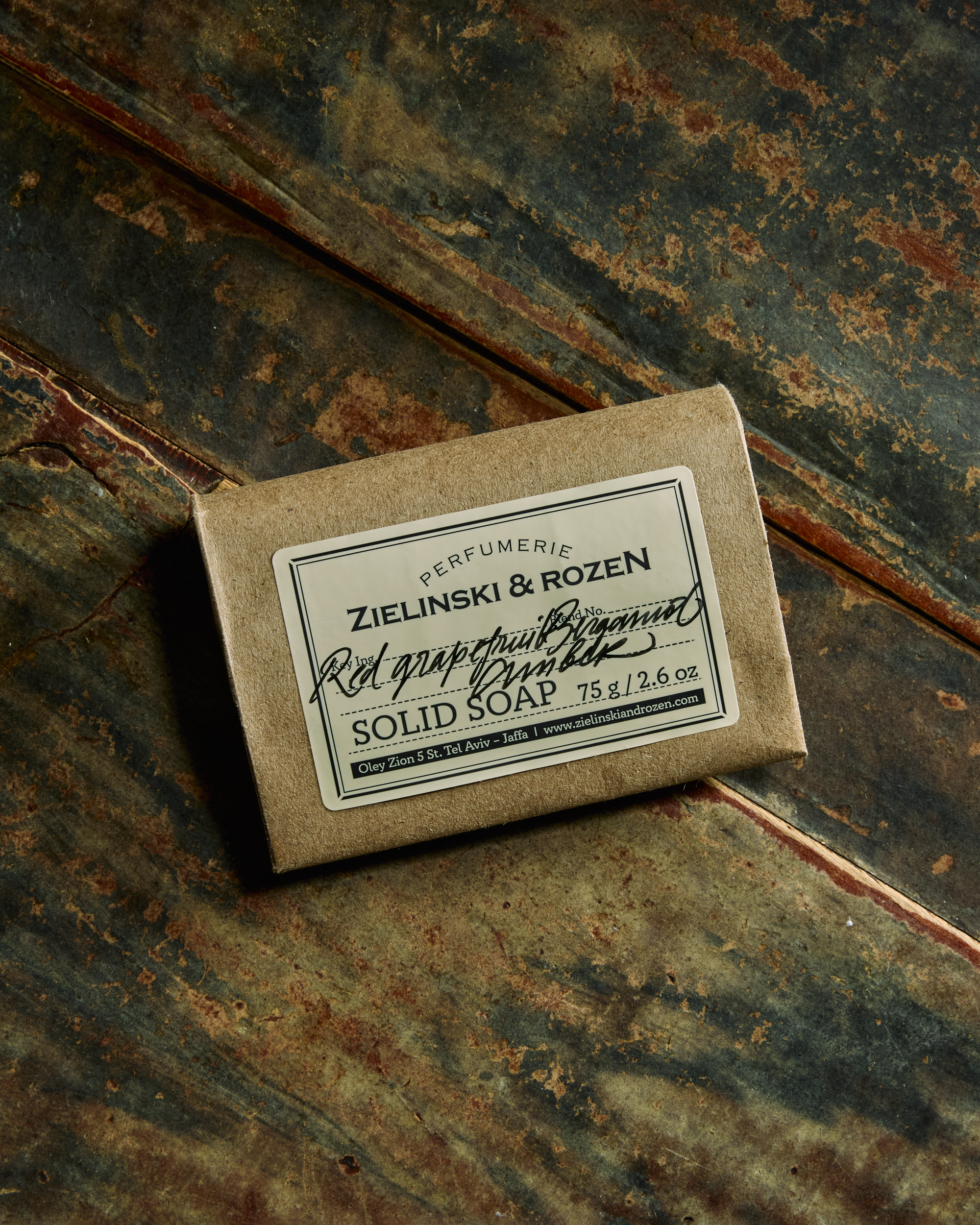 Zielinski &amp; Rozen | Solid Soap Red grapefruit, Bergamot, Amber