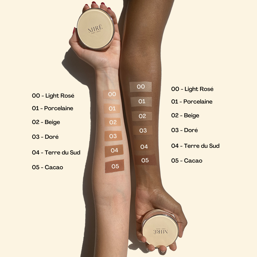 MI-RE Cosmetics Bibi Nova Cushion Hydratační make-up s ochranou SPF50+
