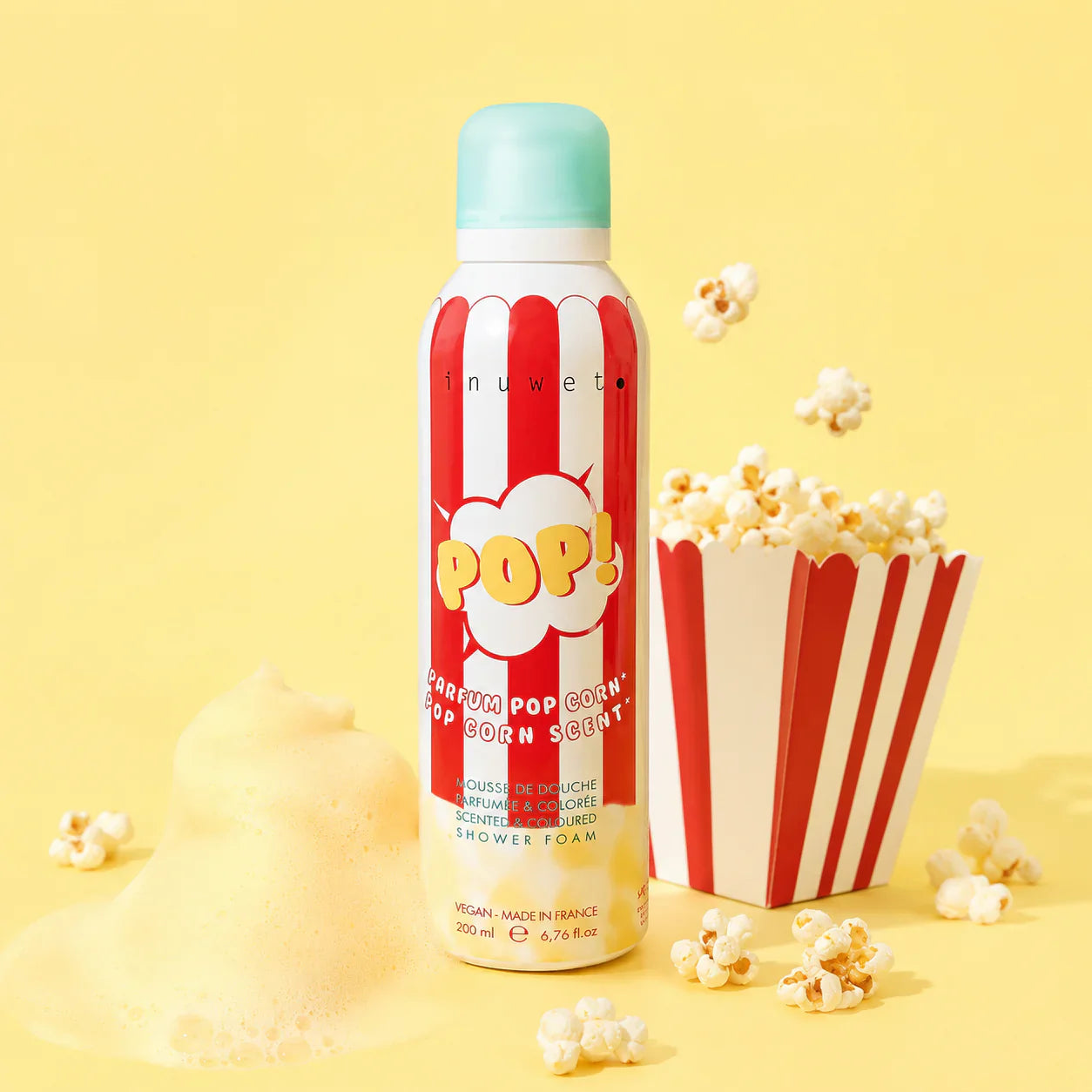 Inuwet Shower Foam Pop Corn 200 ml