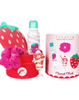 Inuwet Bath Set Strawberry Sweet Pink