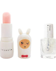 Inuwet Duo White – Cotton Candy Lip Balm + Top Coat Stars Nail Polish