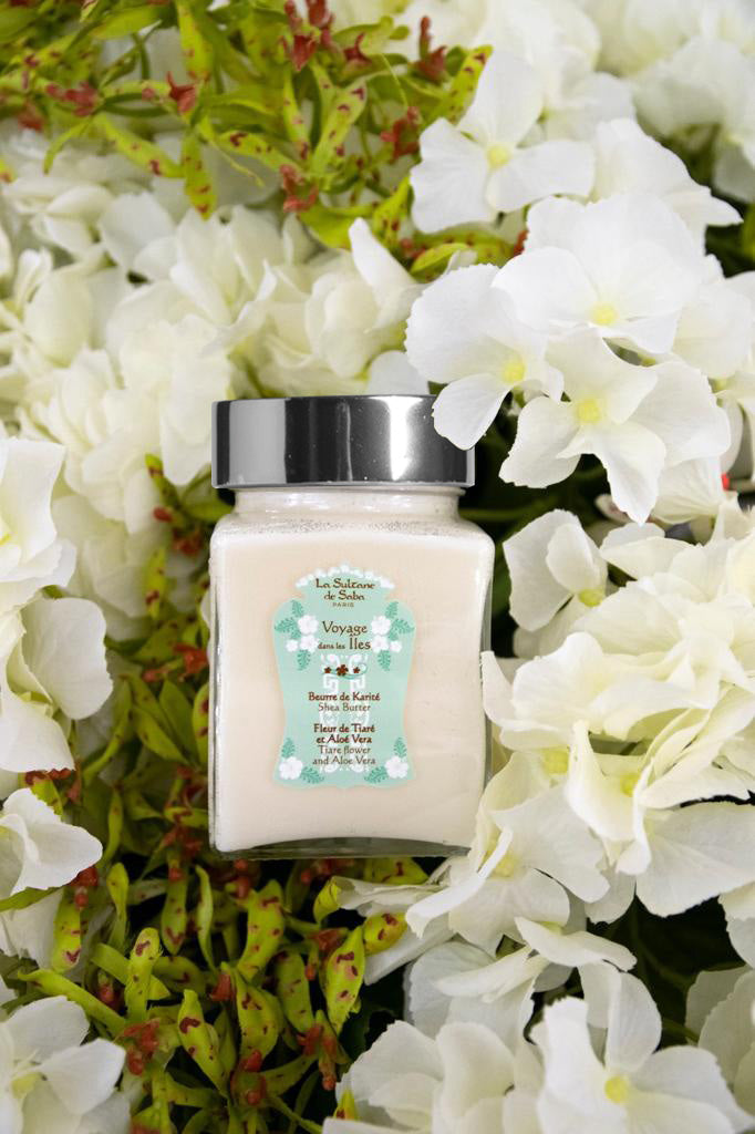 Beurre de Karité Fleur de Tiaré et Aloe Vera La Sultane de Saba