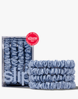 SLIP Skinny Scrunchies Cornflower 4x
