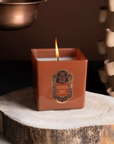 La Sultane de Saba Scented Candle 400 g - Oriental Ayurvedic Amber Vanilla Patchouli Fragrance