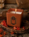 La Sultane de Saba Scented Candle 400 g - Oriental Ayurvedic Amber Vanilla Patchouli Fragrance