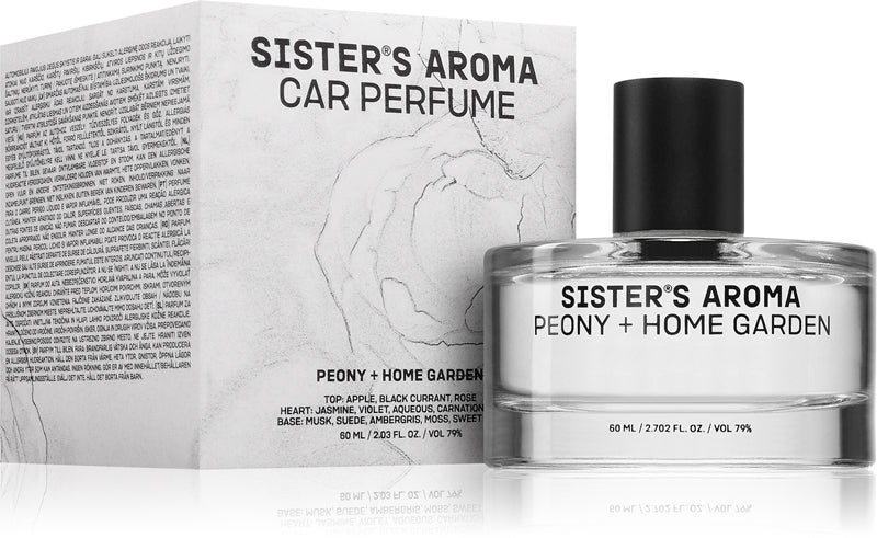 Sister's Aroma Car Perfume Peony + Home Garden