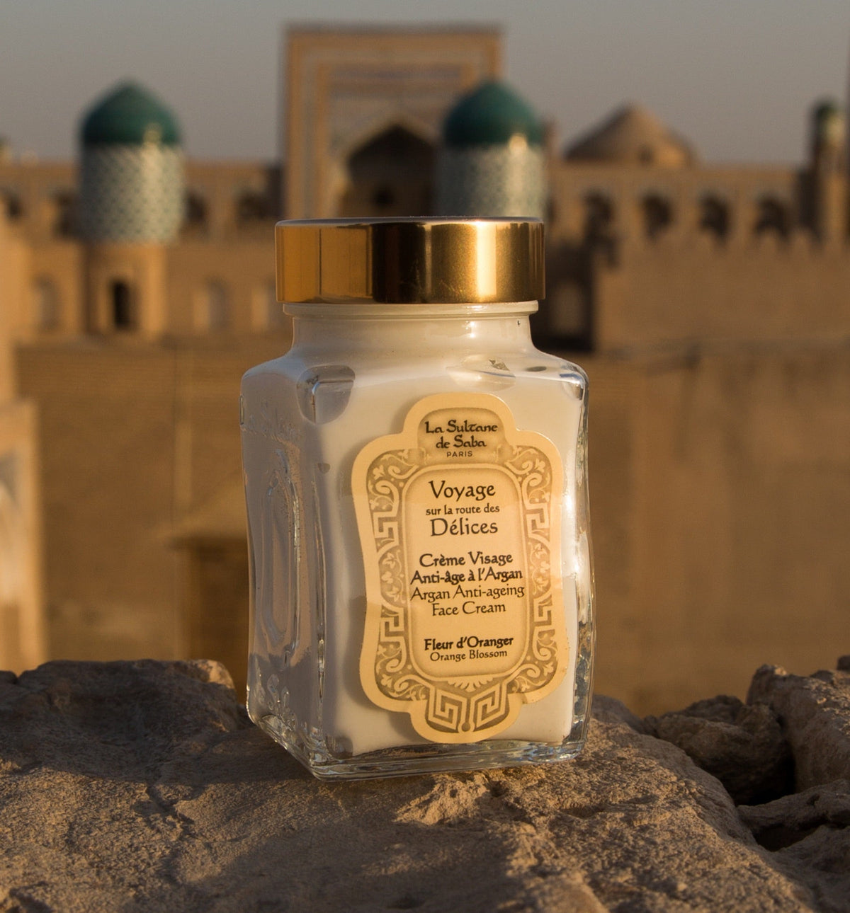La Sultane de Saba Argan Face Cream - Orange Blossom Fragrance 100 ml