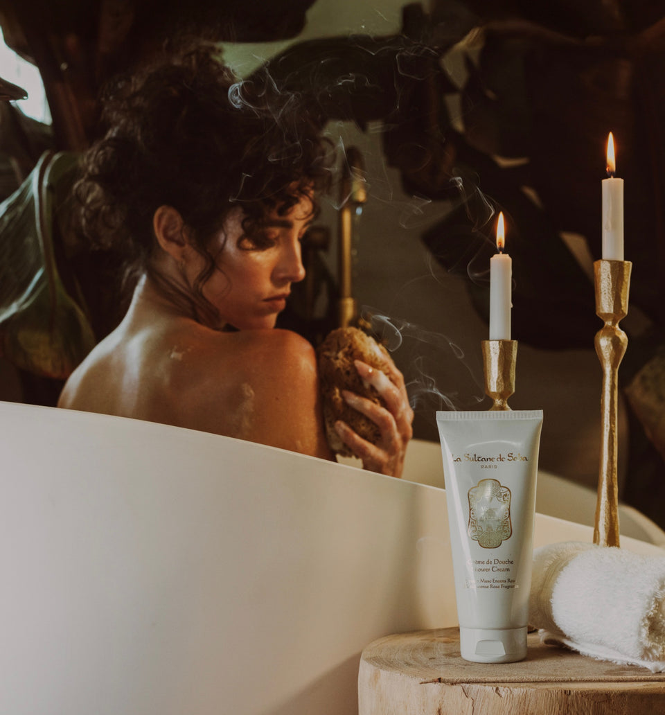 La Sultane de Saba |Taj Palace| Sprchový krém – vôňa pižma, kadidla a ruží 200 ml