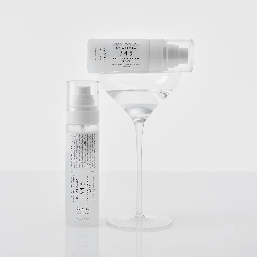 Dr. Althea 345 Relief Cream Mist – Dvoufázová hydratační a zklidňující pleťová mlha