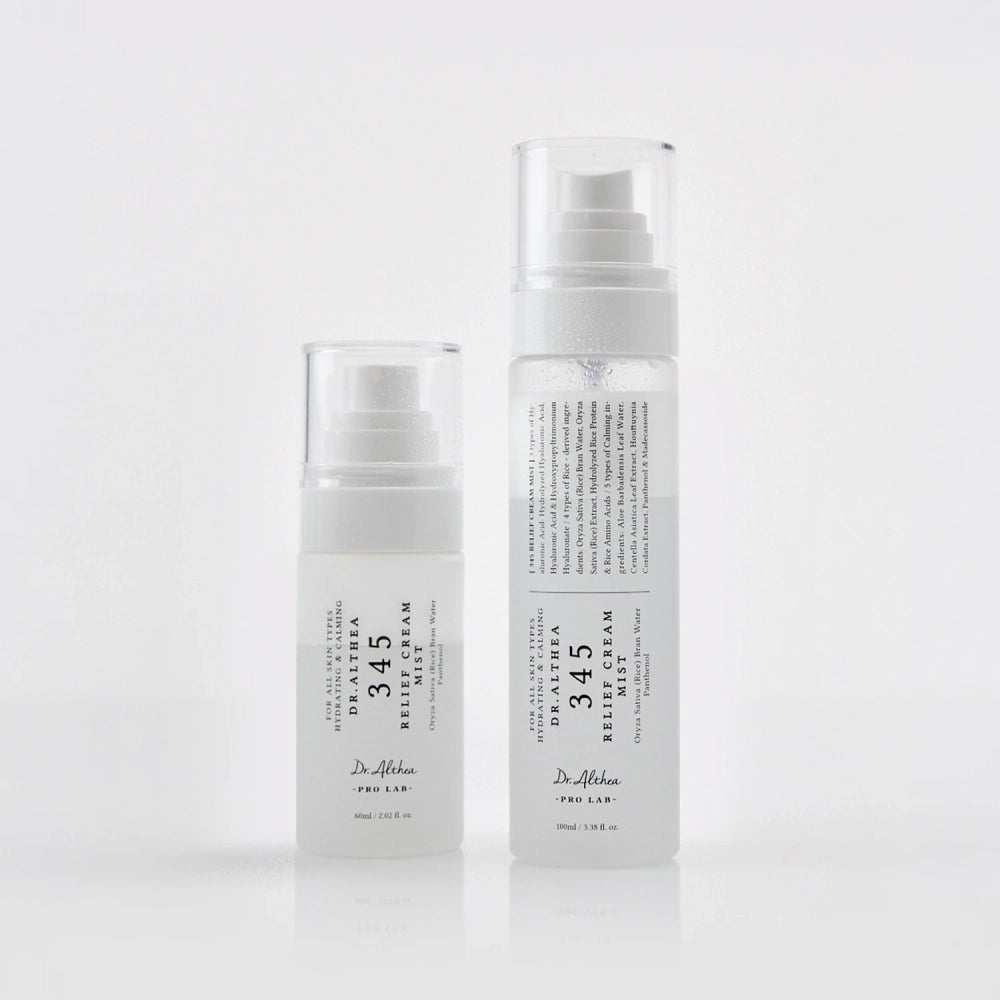 Dr. Althea 345 Relief Cream Mist – Dvoufázová hydratační a zklidňující pleťová mlha