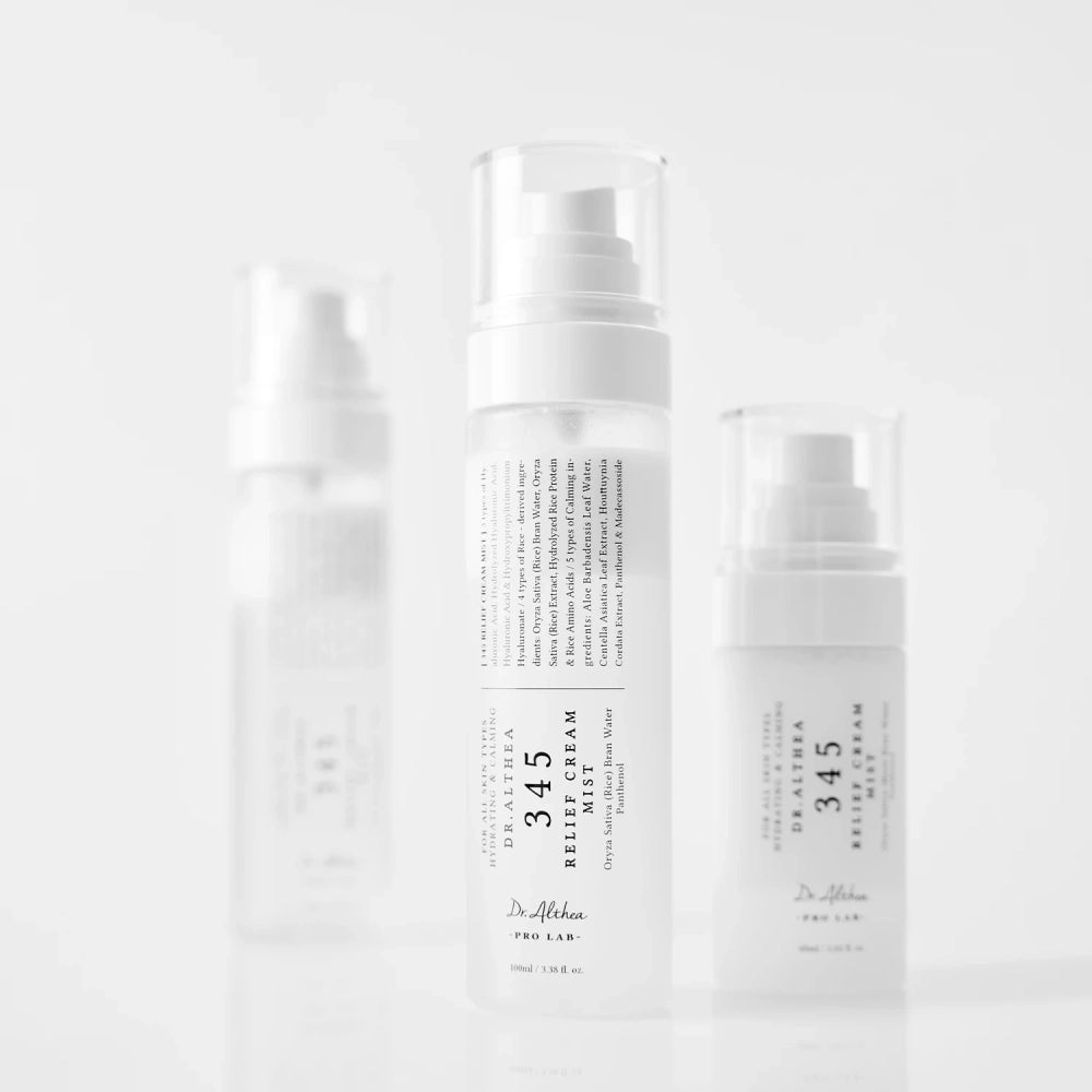 Dr. Althea 345 Relief Cream Mist – Dvoufázová hydratační a zklidňující pleťová mlha