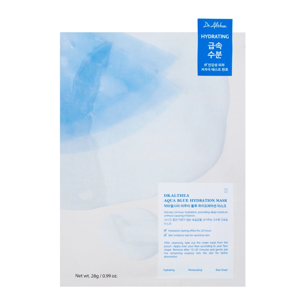Dr. Althea Aqua Blue Hydration Mask – Hydratační a zklidňující plátýnková maska