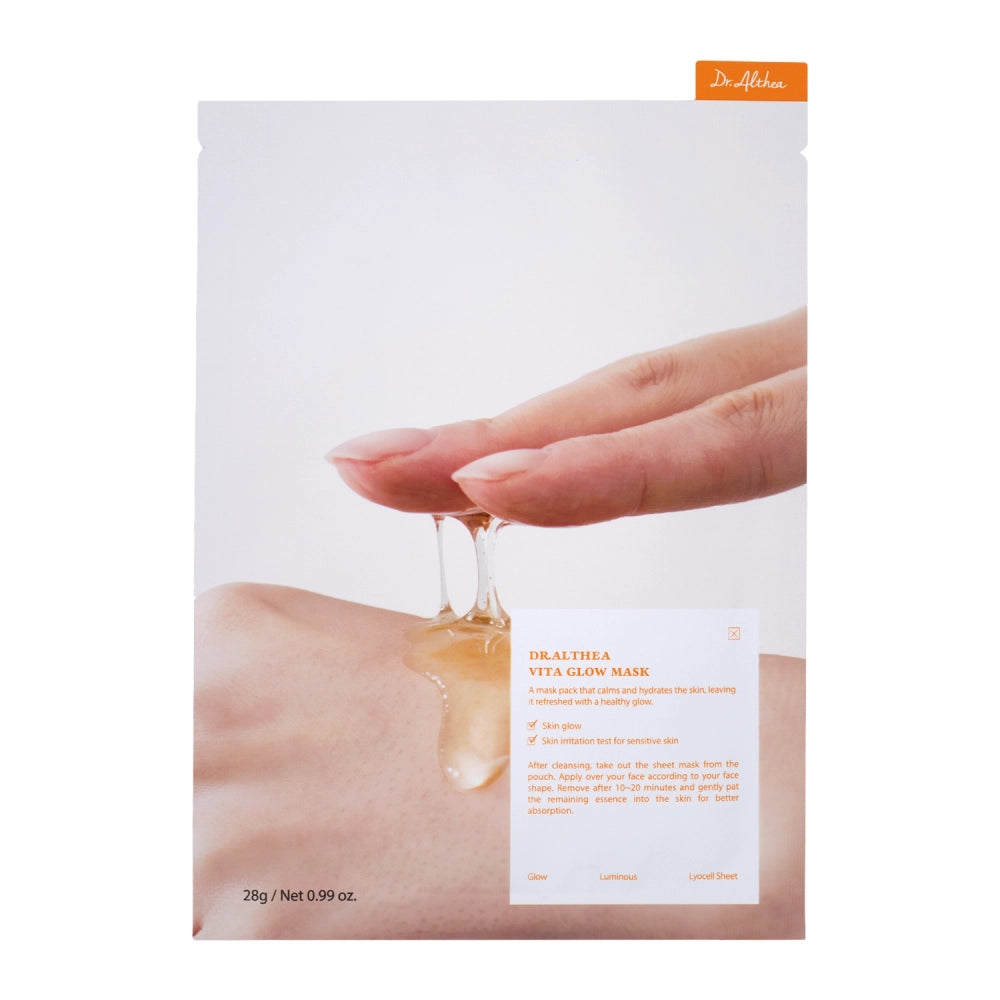 Dr. Althea Vita Glow Mask – Rozjasňující a hydratační plátýnková maska