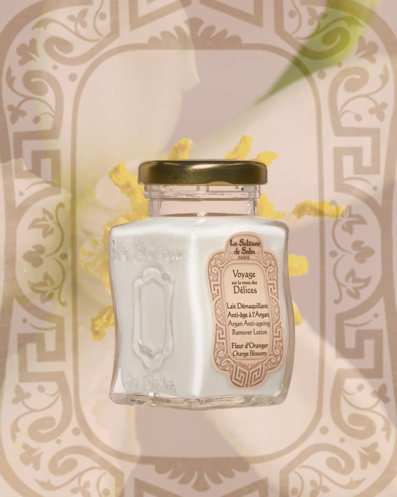 La Sultane de Saba Argan Cleansing Milk - Orange Blossom Fragrance 100 ml