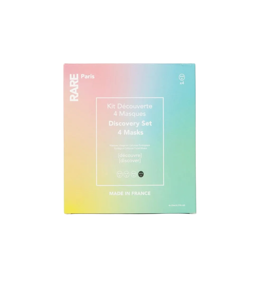 Rare Paris Discovery Box Face Masks 4x