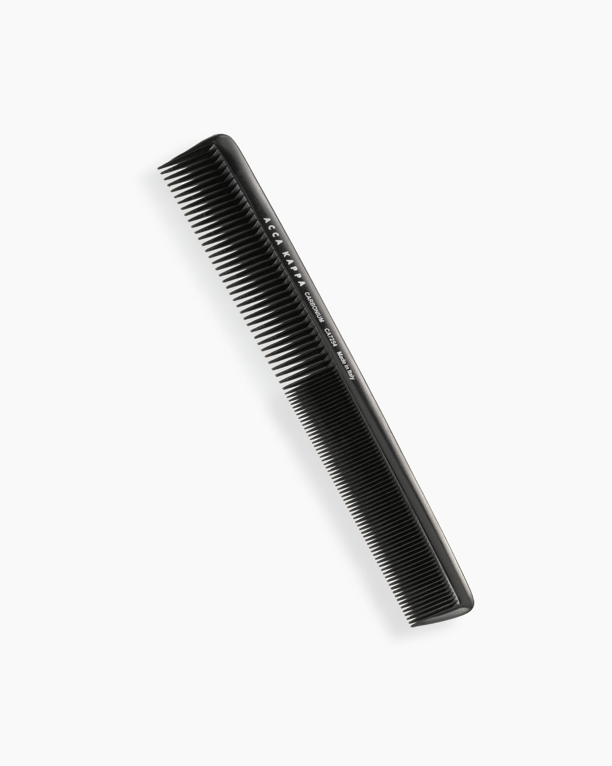 ACCA KAPPA | Carbonium Comb Fine &amp; Coarse Teeth 21,5 cm