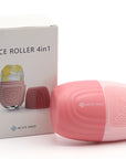 Forma na ledovou masáž obličeje s válečkem Ice Roller 4-in-1 Pink
