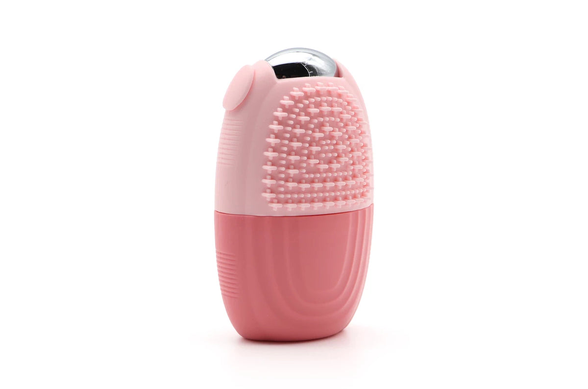 Forma na ledovou masáž obličeje s válečkem Ice Roller 4-in-1 Pink